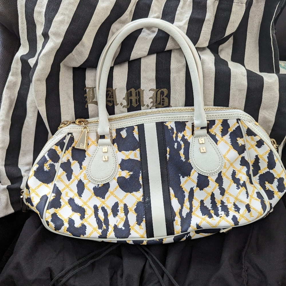 L.A.M.B Leopard Print Handbag